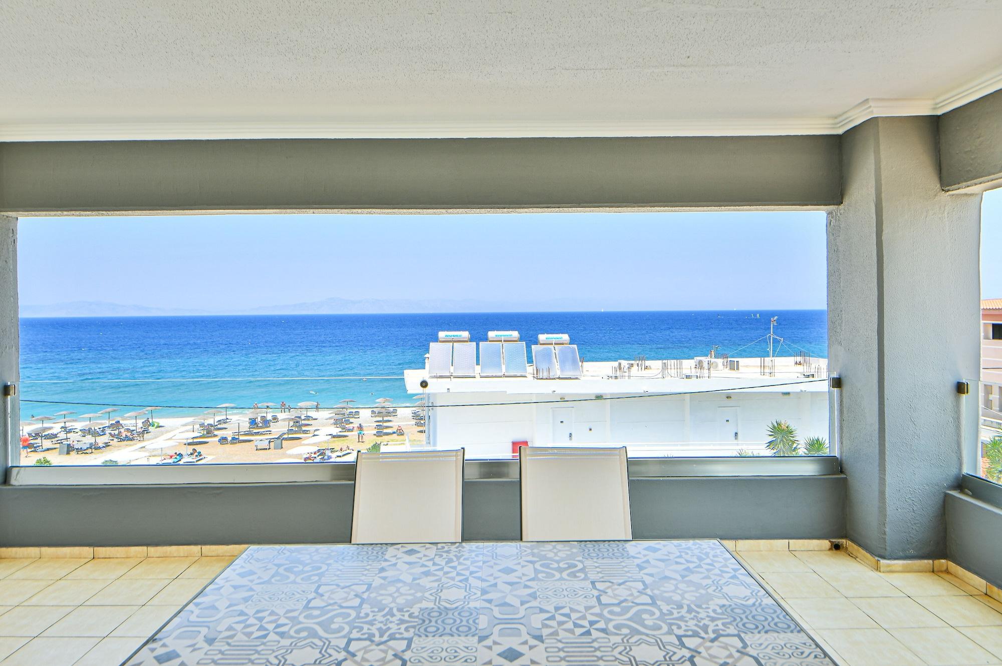 Forum Beach Lalyssos Eksteriør bilde
