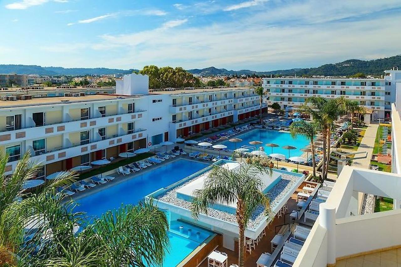 Forum Beach Lalyssos Eksteriør bilde