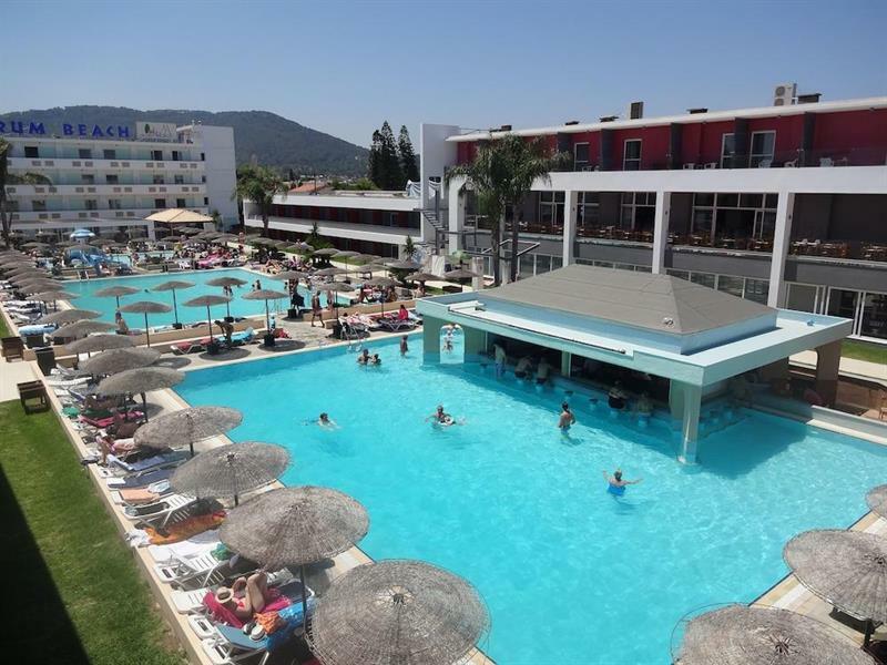 Forum Beach Lalyssos Eksteriør bilde